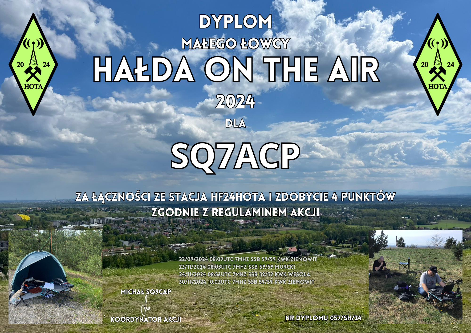 dyplom małego łowcy - 1